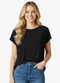 Infinita Cor - Blusa Feminina Preto - variação: Preto