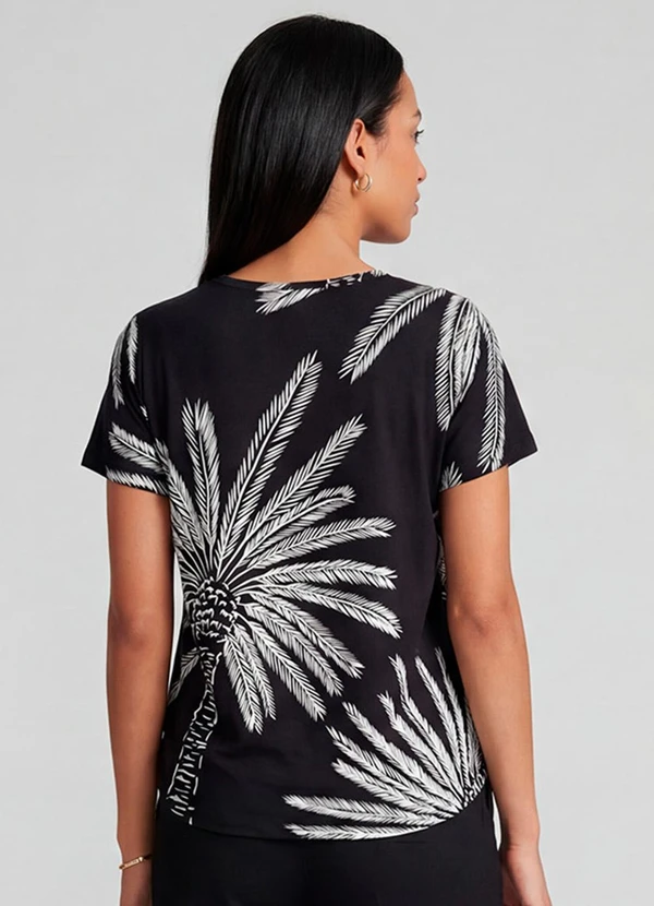 Infinita Cor - Blusa Feminina Preto 2