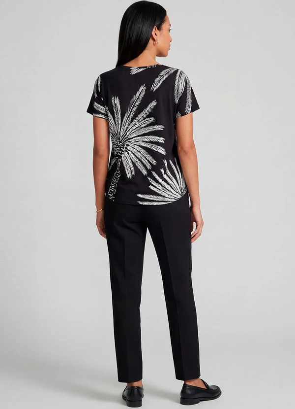 Infinita Cor - Blusa Feminina Preto 4