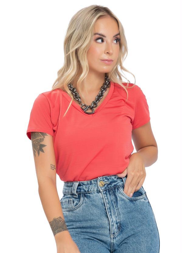 Up Close - Blusa Feminina  Rebeca Vermelho