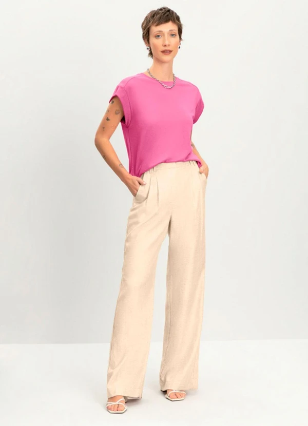 Essendi - Blusa Feminina Regata Rosa 3