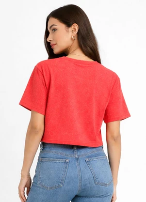 Infinita Cor - Blusa Feminina Ribana Canelada Rosa - INFINITA COR