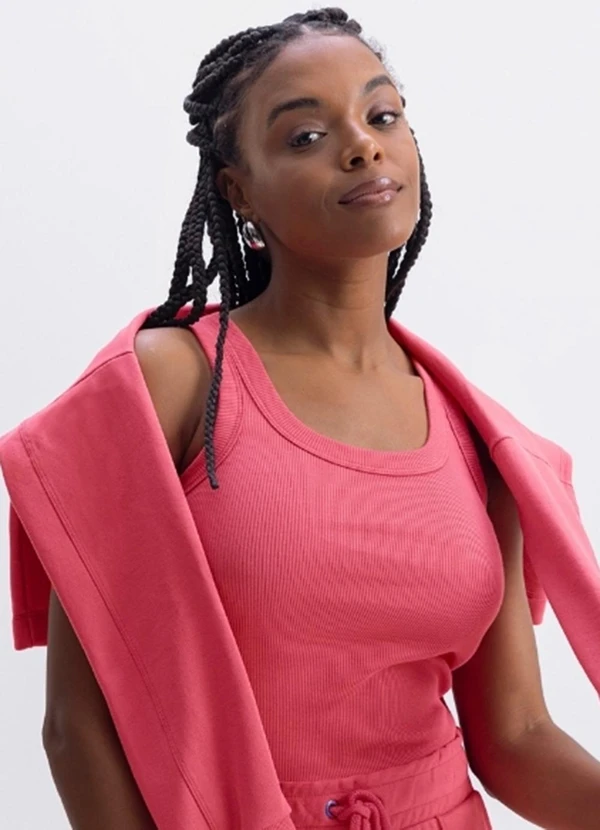 Essendi - Blusa Feminina Rosa