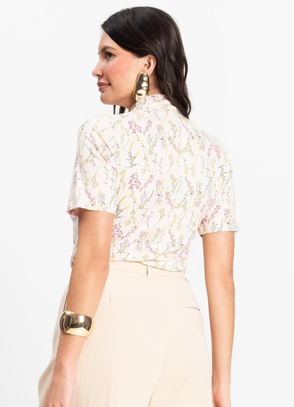 Infinita Cor - Blusa Feminina Rosa 2