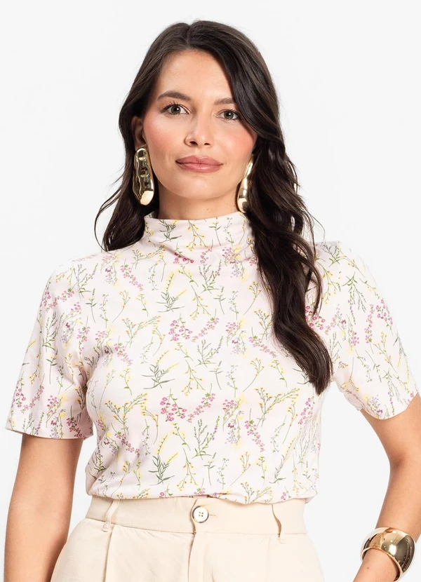 Infinita Cor - Blusa Feminina Rosa 3