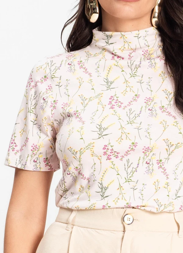 Infinita Cor - Blusa Feminina Rosa 4