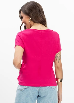 Infinita Cor - Blusa Feminina Rosa - INFINITA COR
