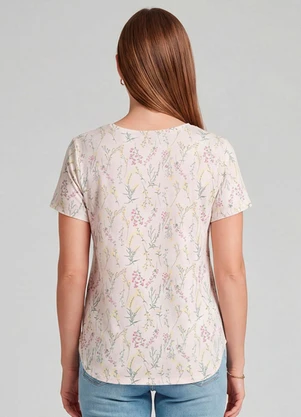 Infinita Cor - Blusa Feminina Rosa - INFINITA COR