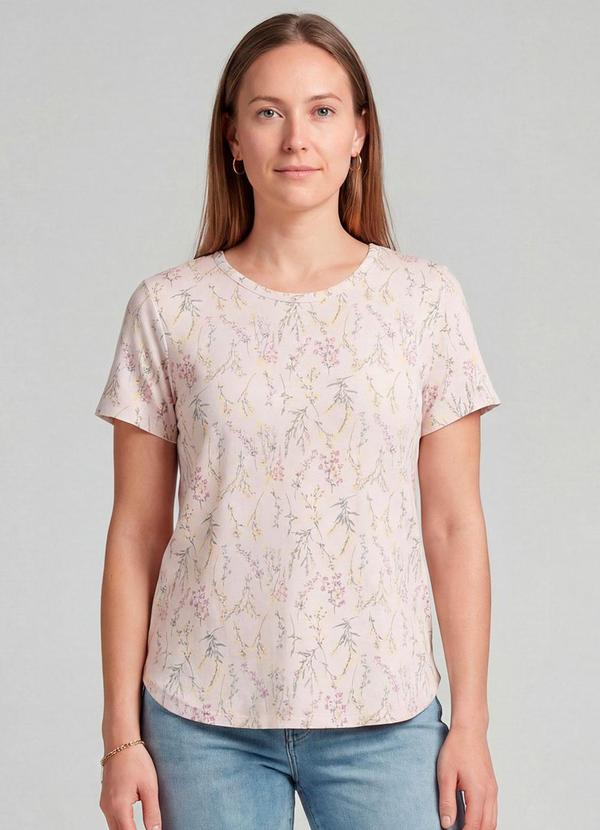 Infinita Cor - Blusa Feminina Rosa