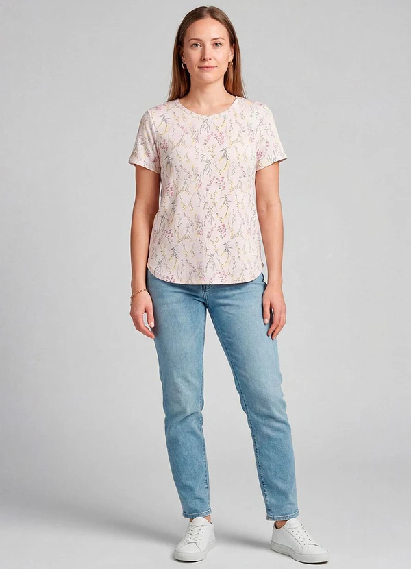 Infinita Cor - Blusa Feminina Rosa 3