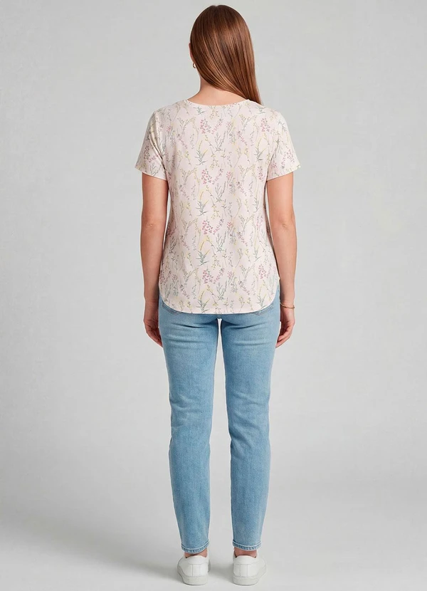 Infinita Cor - Blusa Feminina Rosa 4