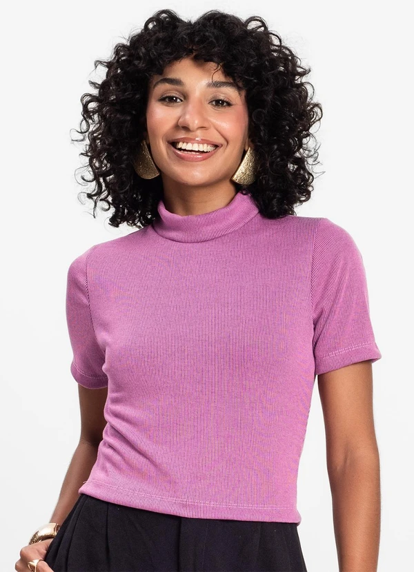 Rovitex - Blusa Feminina Roxo