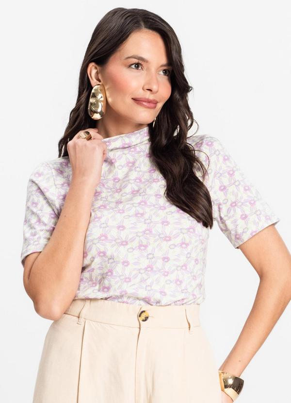 Infinita Cor - Blusa Feminina Roxo