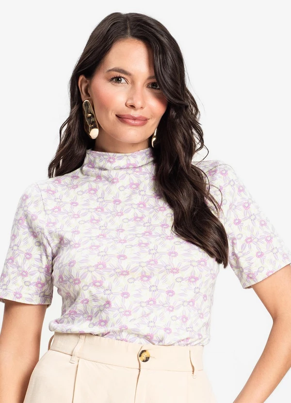 Infinita Cor - Blusa Feminina Roxo 4