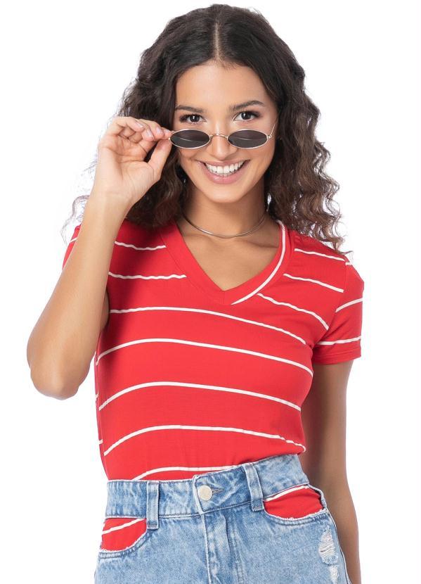 Up Close - Blusa Feminina Samira Vermelho