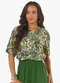 Rovitex - Blusa Feminina Tecido Viscose Khyara Verde - variação: Verde