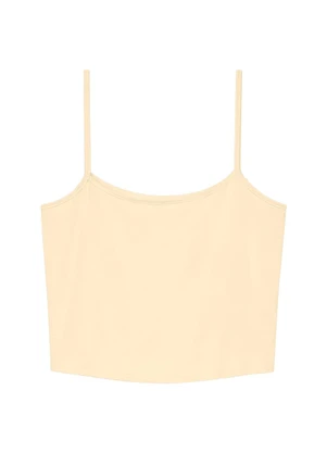 Marialícia - Blusa Feminina Tule Floral Amarelo - MARIALÍCIA