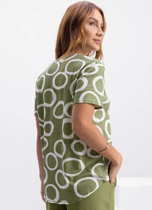 Essendi - Blusa Feminina Verde - ESSENDI