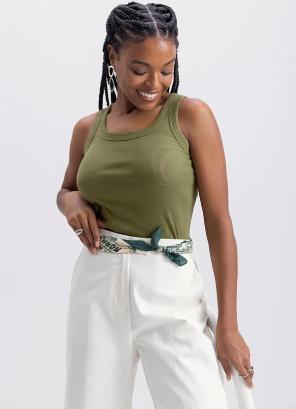 Essendi - Blusa Feminina Verde 2