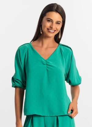Rovitex - Blusa Feminina Verde - ROVITEX