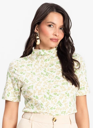 Infinita Cor - Blusa Feminina Verde - INFINITA COR