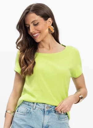 Infinita Cor - Blusa Feminina Verde - INFINITA COR
