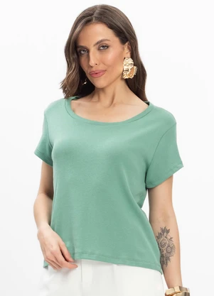 Infinita Cor - Blusa Feminina Verde - INFINITA COR