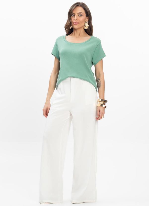 Infinita Cor - Blusa Feminina Verde 3