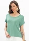 Infinita Cor - Blusa Feminina Verde - variação: Verde