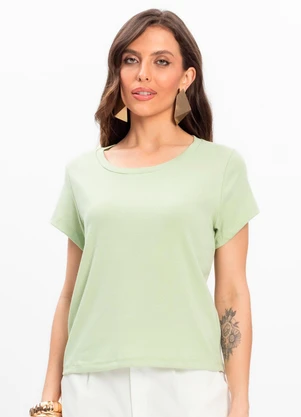Infinita Cor - Blusa Feminina Verde - INFINITA COR