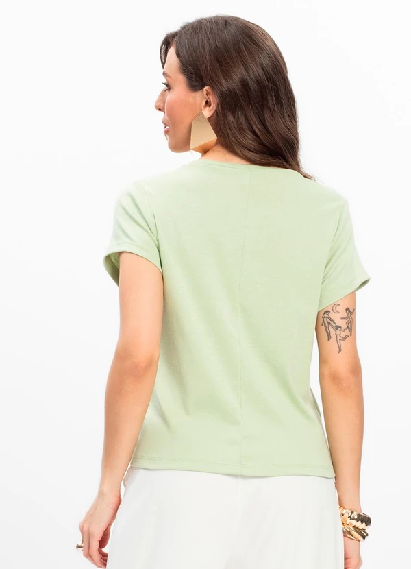 Infinita Cor - Blusa Feminina Verde 2
