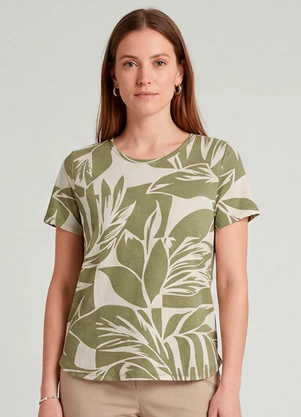Infinita Cor - Blusa Feminina Verde - INFINITA COR