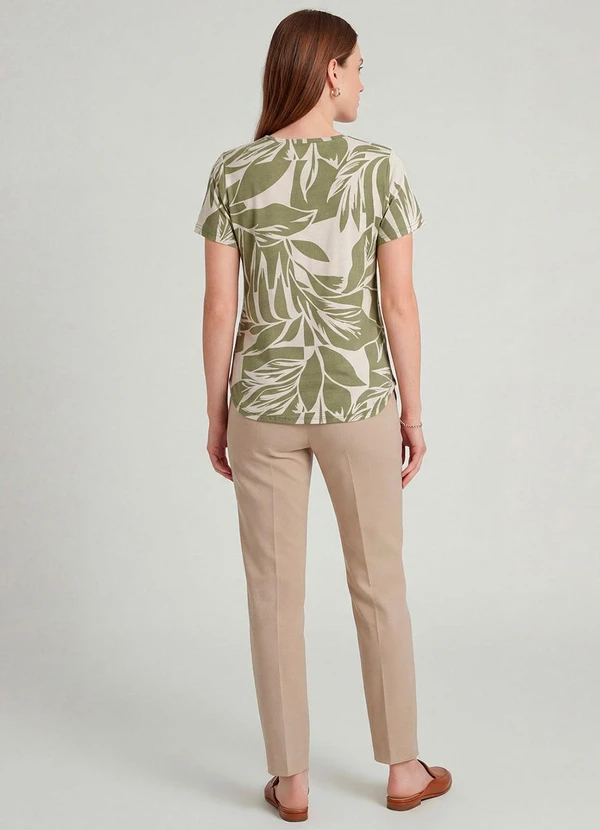 Infinita Cor - Blusa Feminina Verde 4