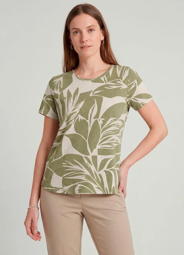 Infinita Cor - Blusa Feminina Verde 5