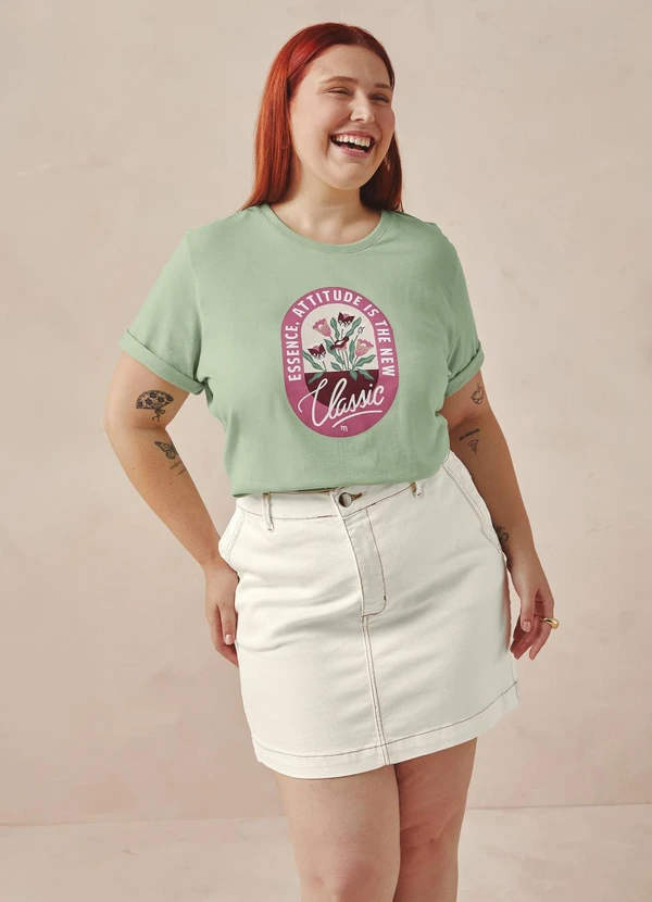 Marialicia - Blusa Feminina Verede