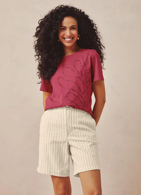 Marialicia - Blusa Feminina Vermelho