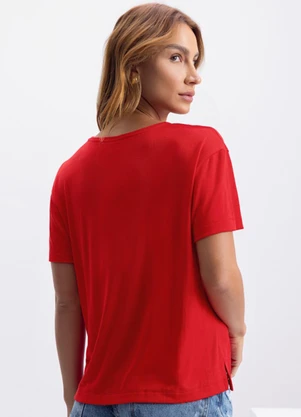 Essendi - Blusa Feminina Vermelho - ESSENDI