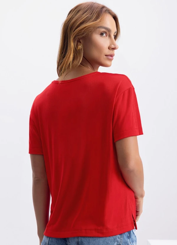 Essendi - Blusa Feminina Vermelho 2