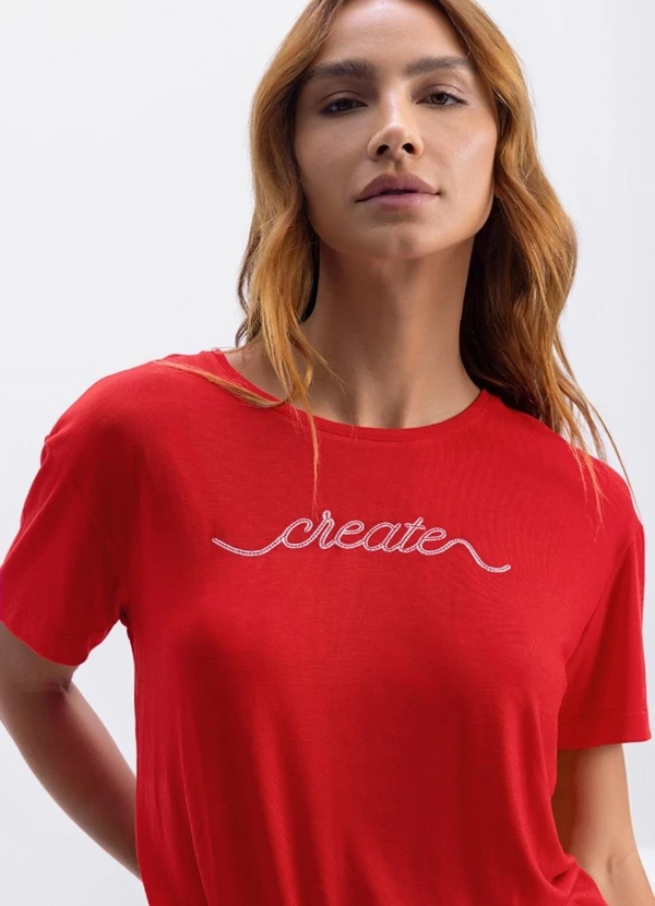 Essendi - Blusa Feminina Vermelho 3