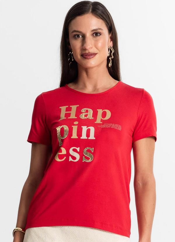 Rovitex - Blusa Feminina Vermelho