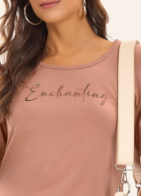 Rovitex - Blusa Feminina Vicotorcion Marrom 3