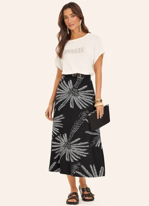 Rovitex - Blusa Feminina Visco Tricot Bege - ROVITEX