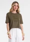 Endless - Blusa Feminina Viscose com Bordado Rosa - variação: Verde