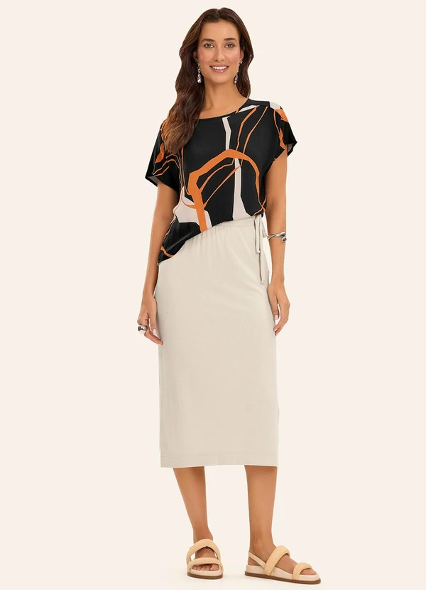 Rovitex - Blusa Feminina Viscose Khyara Preto 2