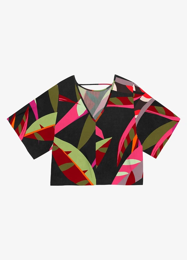 Rovitex - Blusa Feminina Viscose Khyara Preto