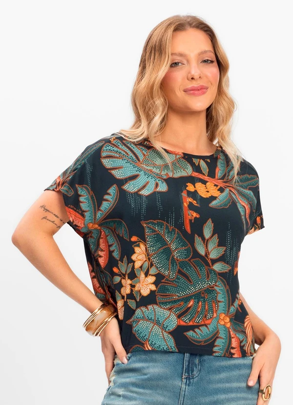 Rovitex - Blusa Feminina Viscose Khyara Verde