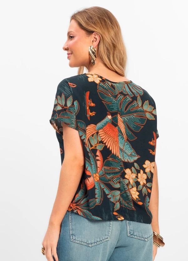 Rovitex - Blusa Feminina Viscose Khyara Verde 2