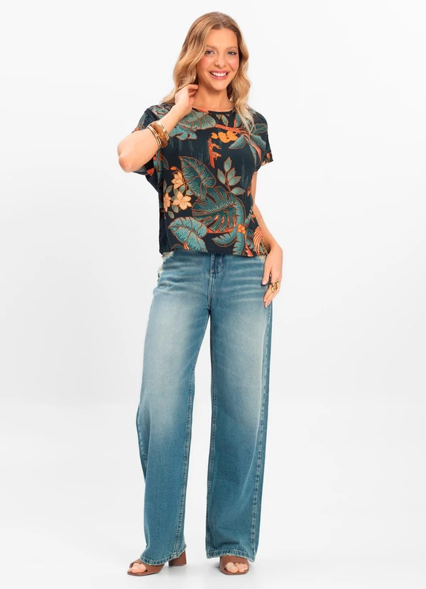 Rovitex - Blusa Feminina Viscose Khyara Verde 3