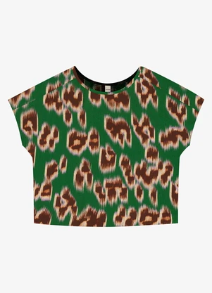 Rovitex - Blusa Feminina Viscose Khyara Verde - ROVITEX