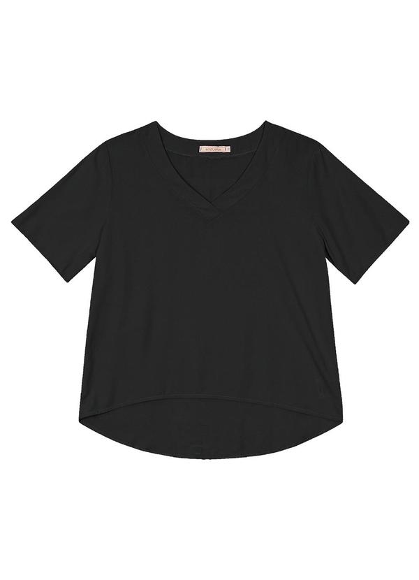 Endless - Blusa Feminina Viscose Preto 4
